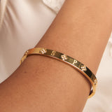 Eloise Initial Bangle