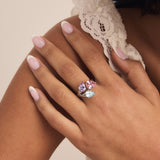 Aurora Birthstone Ring
