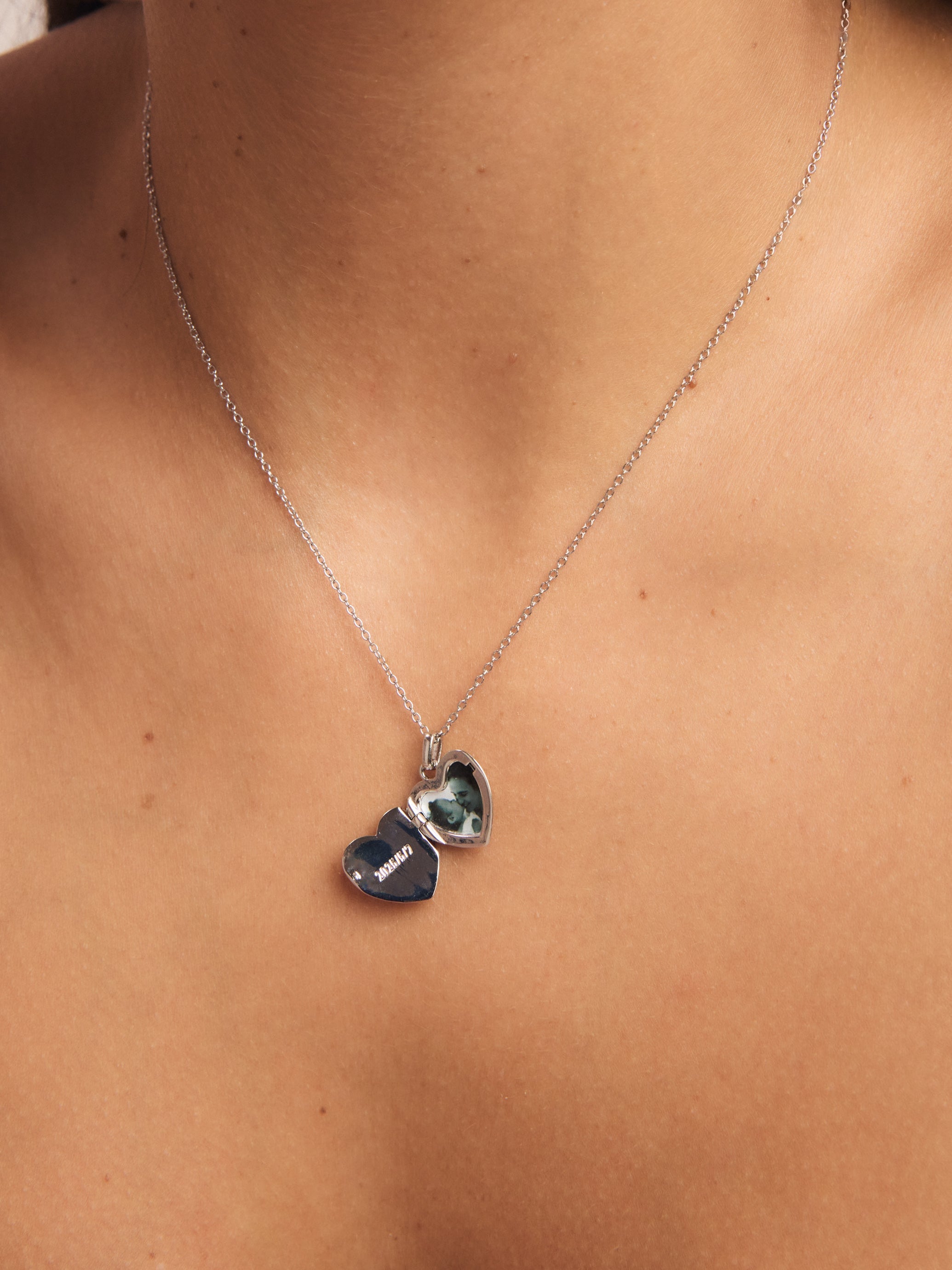 Star Photo Locket Necklace