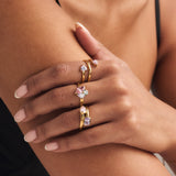 Zia Birthstone Ring