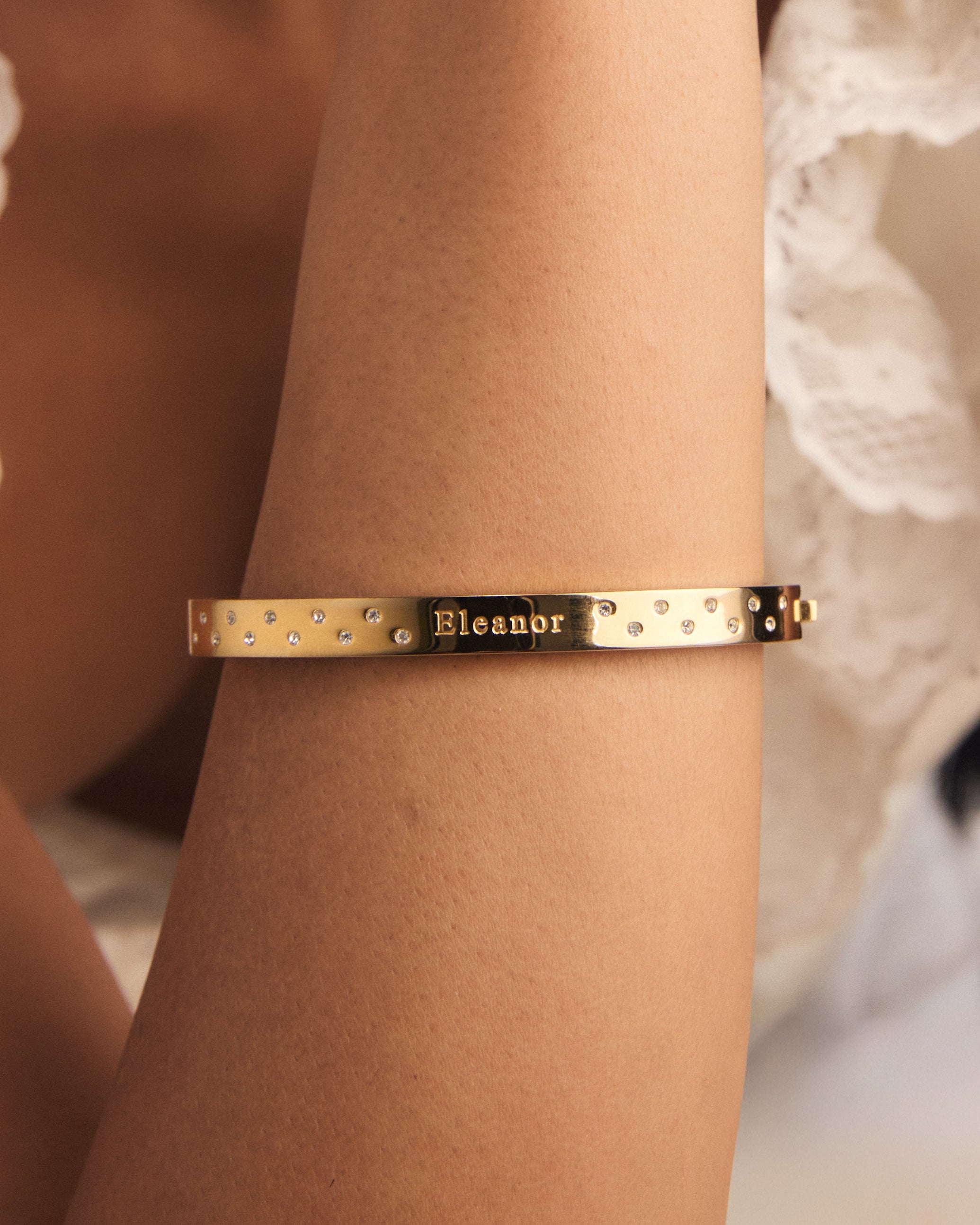 Stella Name Bangle