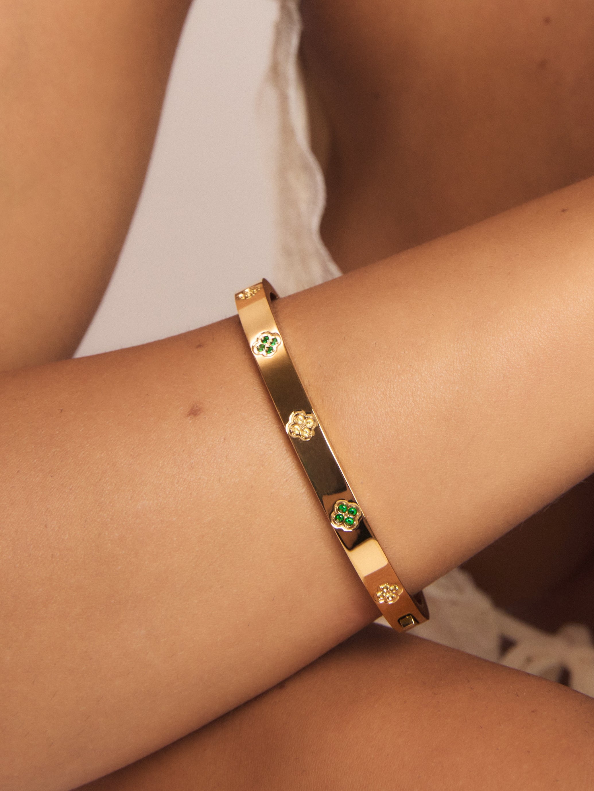 Eloise Birthstone Bangle