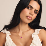 Toi Et Moi Birthstone Necklace