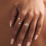 Zia Birthstone Ring