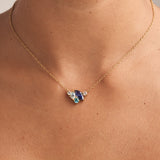 Zia Birthstone Necklace