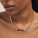 Tennis Name Necklace