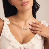 Pavé Date Necklace