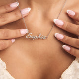 Pavé Signature Name Necklace