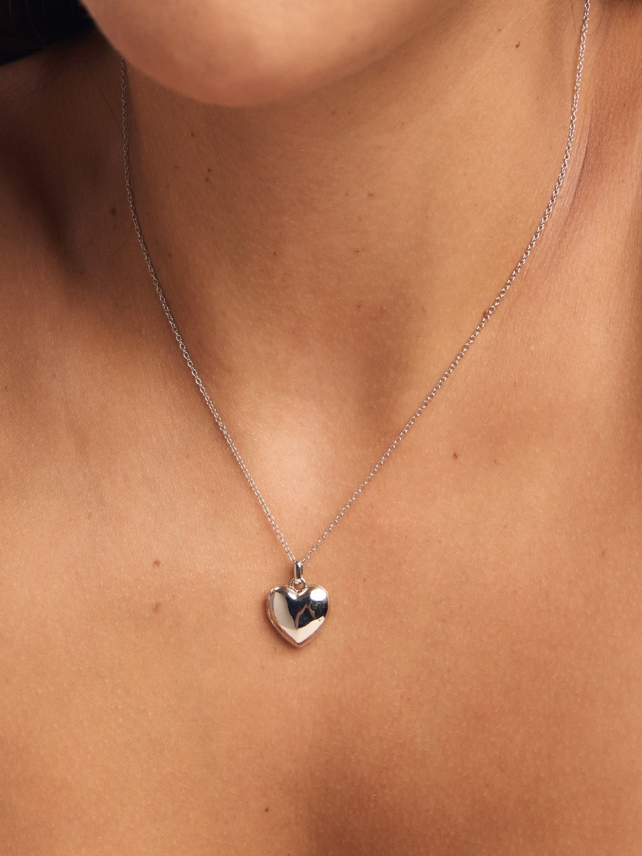 Star Photo Locket Necklace
