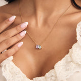 Toi Et Moi Birthstone Necklace