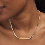 Tennis Name Necklace