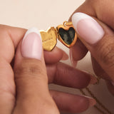 Star Photo Locket Necklace