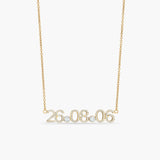 Pavé Date Necklace
