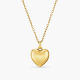 Heart Double Photo Locket Necklace