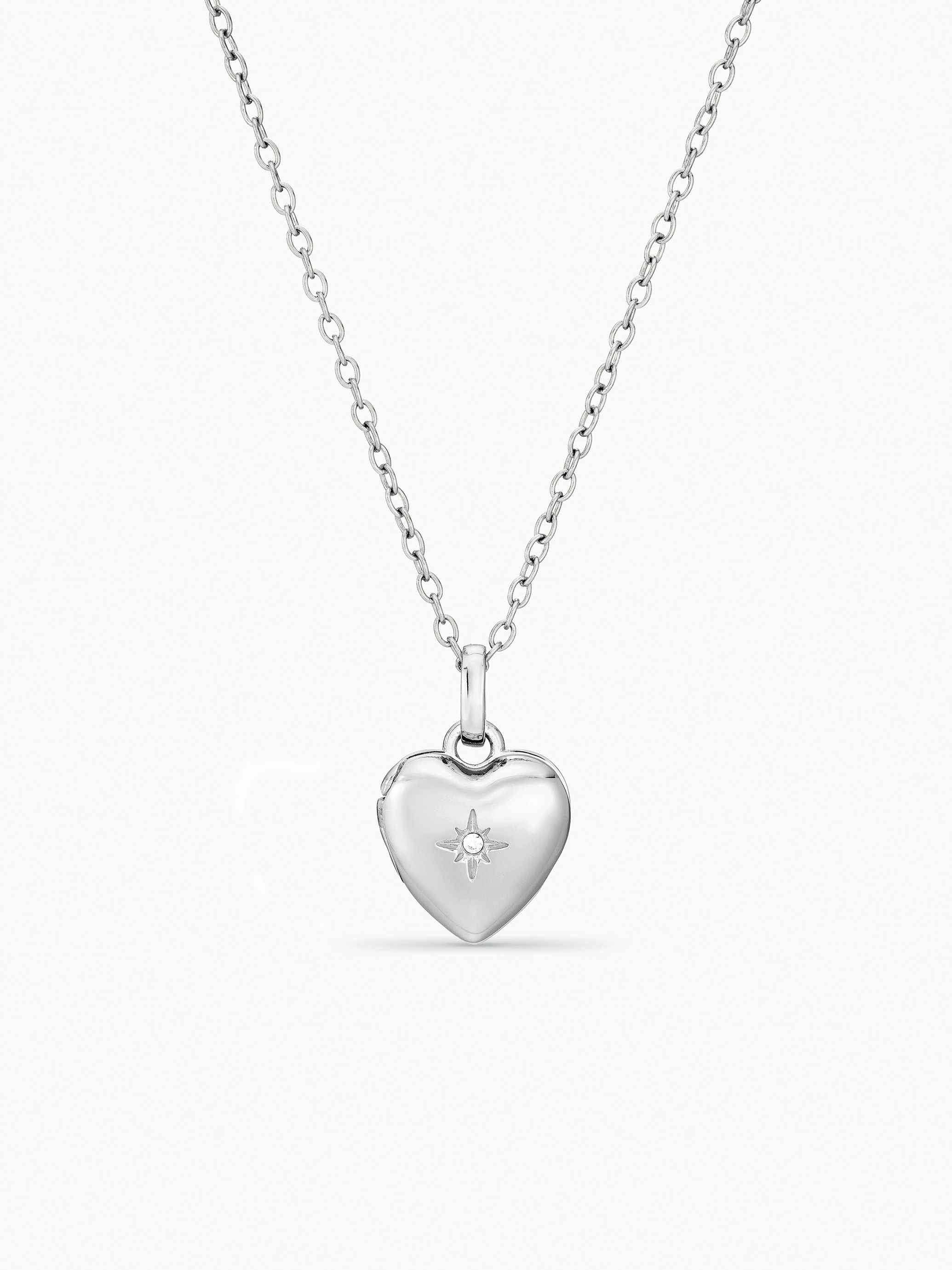 Star Double Photo Locket Necklace