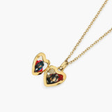 Star Double Photo Locket Necklace