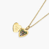 Star Photo Locket Necklace