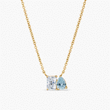 Toi Et Moi Birthstone Necklace